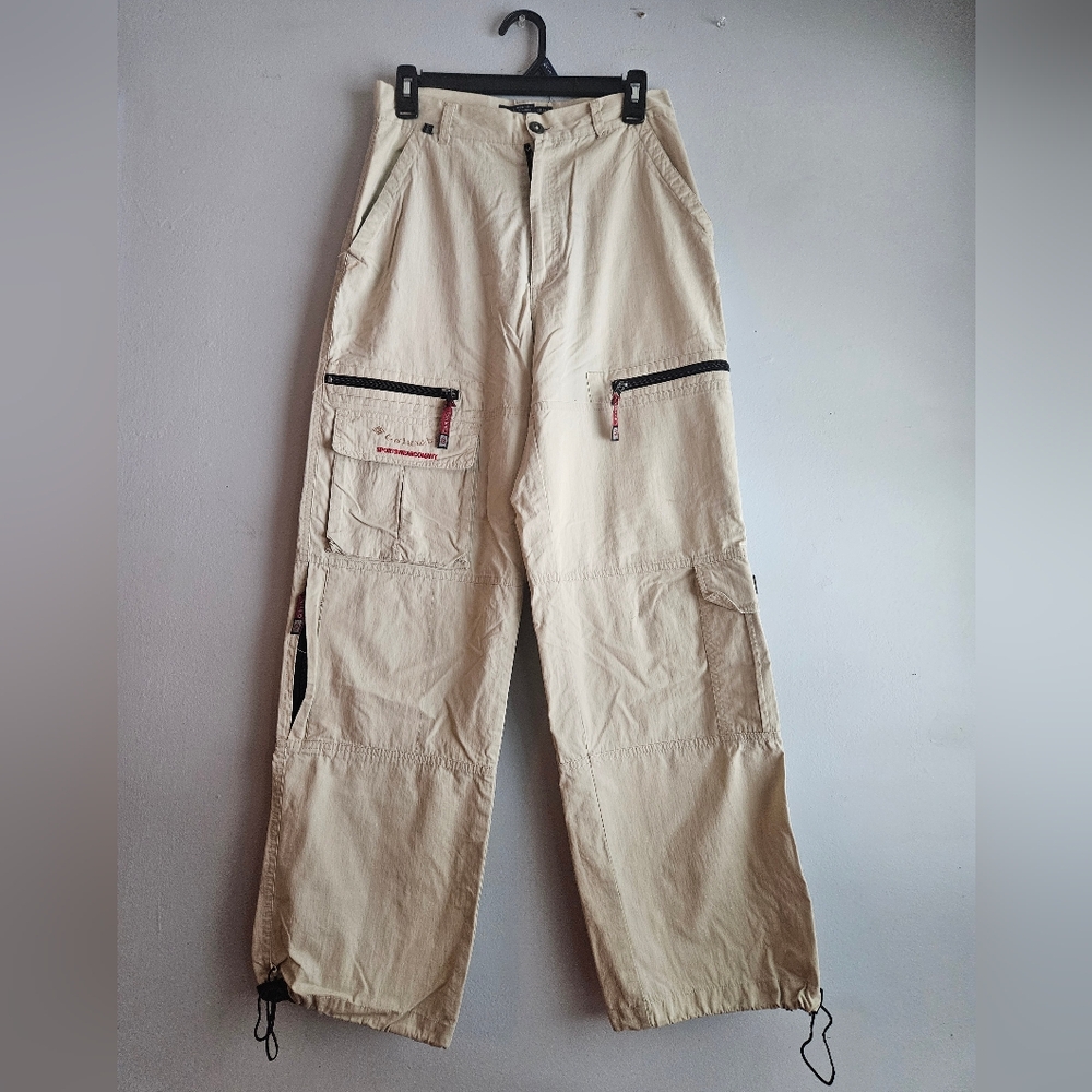 VTG Columbia Sportswear Company Beige Cargo Pants